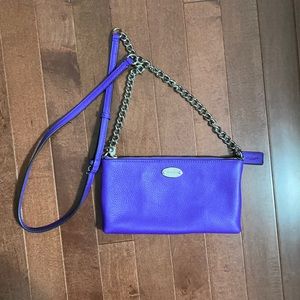 Purple coach crossbody